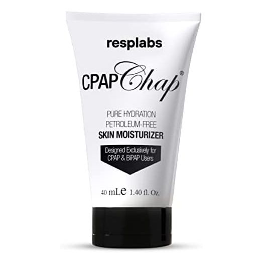 resplabs CPAP Chap - Petroleum-Free, CPAP Face Cream, Moisturizer Designed for CPAP Mask Users - 1.40 Fl Oz