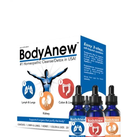 MediNatura BodyAnew Homeopathic Cleanse/Detox Oral Drops - 150 ml