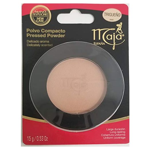 Maja Cream Powder Trigueno .53 Oz. With Mirror-Polvo Crema Compacto Con Espejo