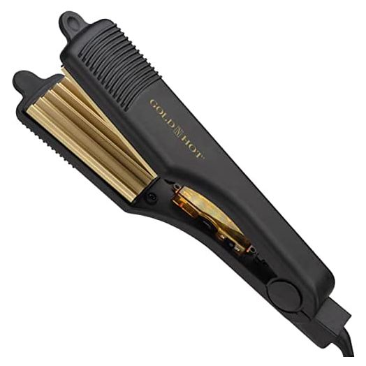 Gold N Hot Professional Ceramic 2†Hair Crimper Iron, 2 Inch (Pack of 1)