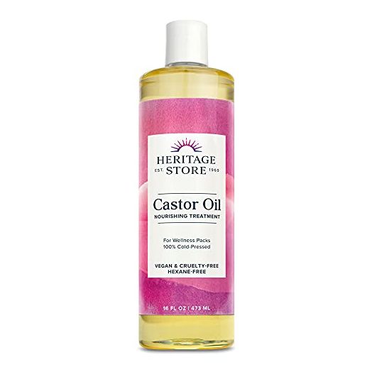 Heritage Store Castor Oil, Nourishing Hair Treatment, Deep Hydration