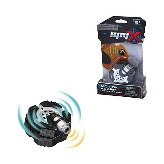 SpyX / Micro Motion Alarm - Protect Your Stuff with This Fun Motion Alarm Spy Toy. Detects Motion OR Vibration! Perfect Addition for Your spy Gear Collection!
