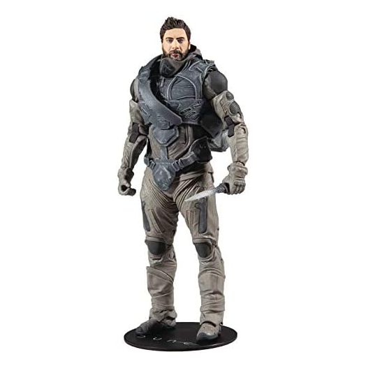 McFarlane Toys Dune Stilgar 7-inch Action Figure with Build-A Glossu ‘Beast’ Rabban Figure Parts, Multicolor