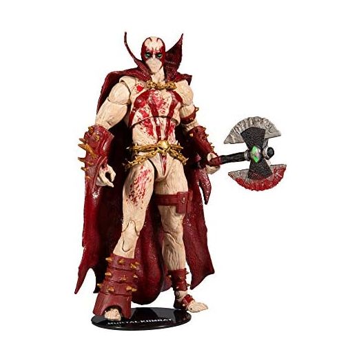 McFarlane Toys Mortal Kombat Spawn Blood Feud Hunter Skin 7” Action Figure, Multicolor