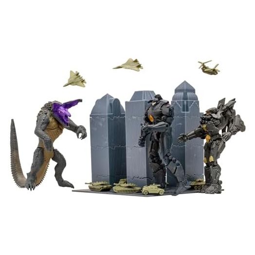 McFarlane Toys - Pacific Rim Starter Pack Playset with Comic, Gold Label, Amazon Exclusive