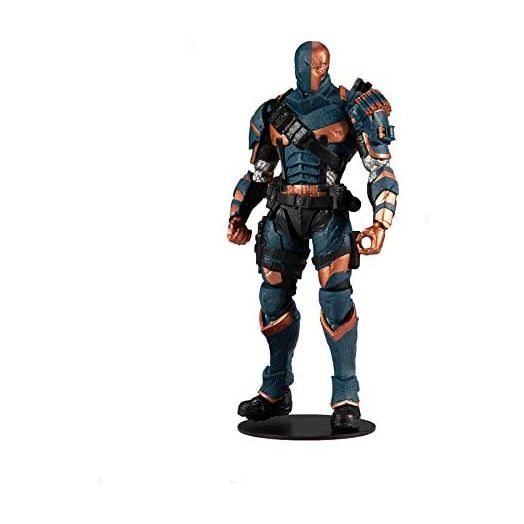 McFarlane Toys DC Multiverse Deathstroke: Batman: Arkham Origins 7-inch Action Figure, Multicolor (15342-2)