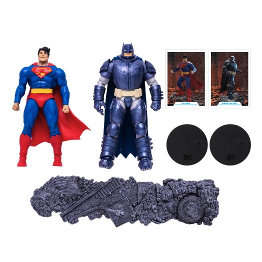 DC Multiverse Superman vs. Batman (The Dark Knight Returns) 7" Action Figure Multipack