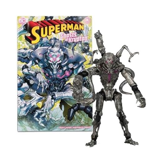 McFarlane Toys - DC Direct Page Punchers Brainiac 7in Action Figure with Superman Comic
