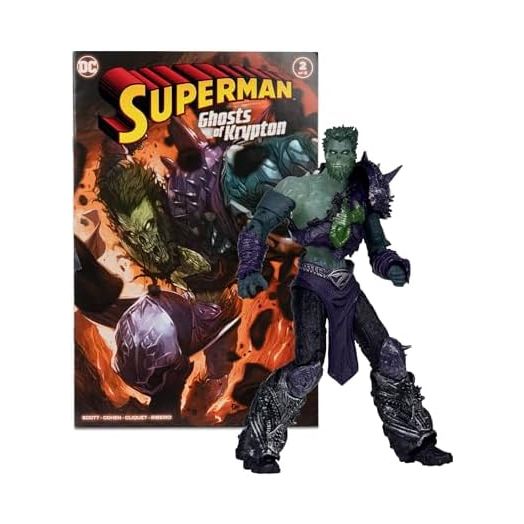 McFarlane Toys - DC Direct Page Punchers Ghost of Zod 7in Action Figure with Superman Comic