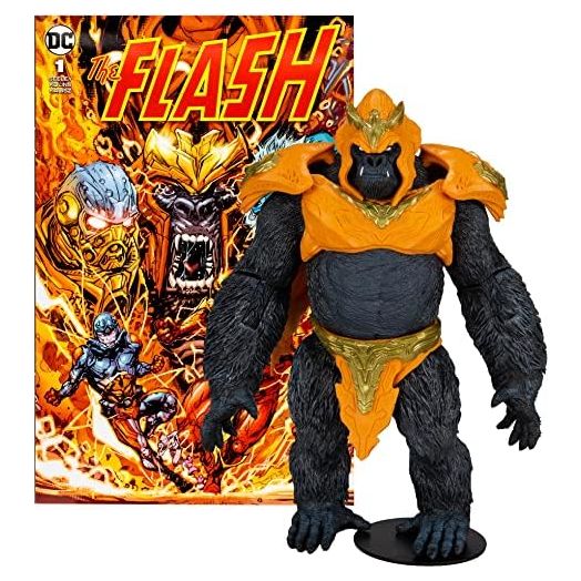 McFarlane Toys - DC Direct - Comic with MEGA Figure - The Flash - Gorilla GRODD