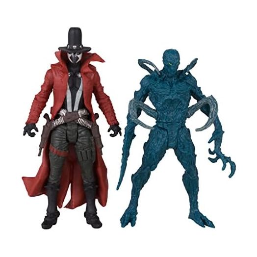 McFarlane Toys - Spawn Page Punchers 2pk Gunslinger and Auger 3in Action Figures with Comic