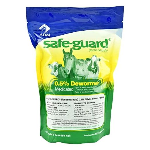 Safe-Guard Pelleted Dewormer (0.5% fenbendazole)