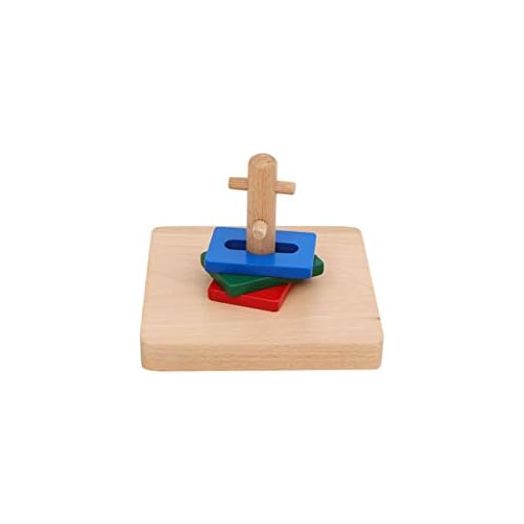 Adena Montessori Twist & Sort Dowel Set Preschool Equipment Early Development Baby Toy Montessori Fine Motor Skills Development