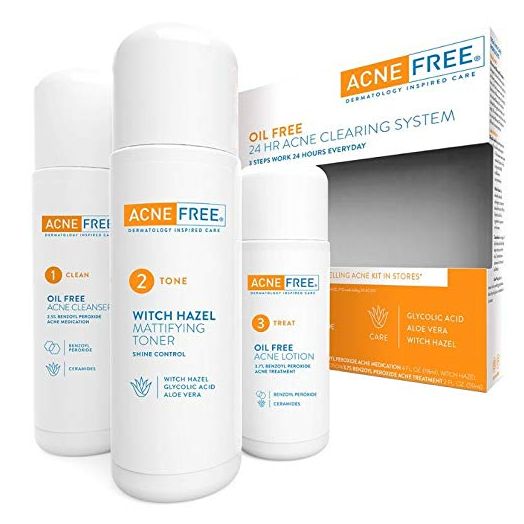 Acnefree 24 Hour Acne Clearing System Kit | AcneFree