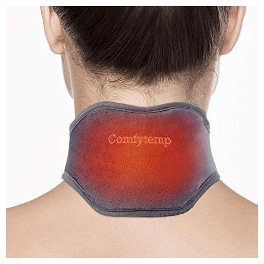 Neck Heating Pad, Comfytemp USB Heated Neck Wrap for Pain Relief, Auto Shut Off, 3 Adjustable Temperature, Electric Thermal Hot Compress Neck Brace, Heat Therapy for Soreness & Stiffness Relief