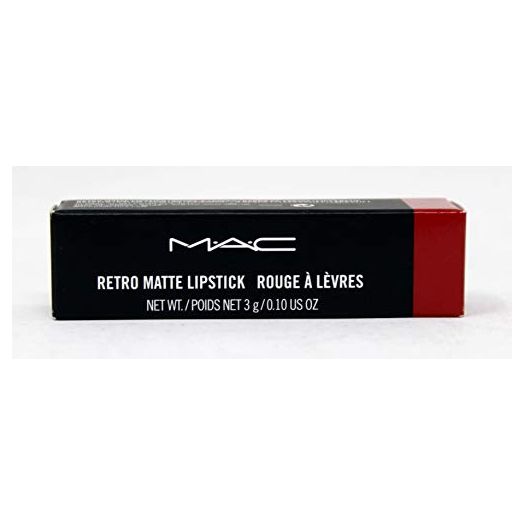 MAC Retro Matte Lipstick Ruby Woo, 1 Count, Multicolor, 0.10 Ounce