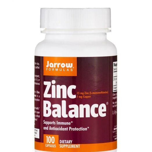 Jarrow Formulas Zinc Balance 15 mg - 100 Capsules