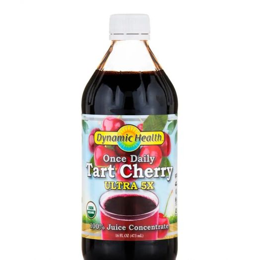 Dynamic Health Organic Tart Cherry Ultra 5x 100% Juice Concentrate - 16 fl. oz (473 ml)