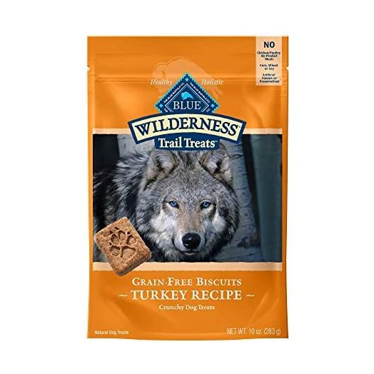 Blue Buffalo Wilderness Trail Treats Grain Free Biscuits Crunchy Dog Treats