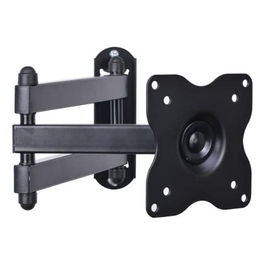 VideoSecu ML12B TV LCD Monitor Wall Mount Full Motion 15 inch Extension Arm Articulating Tilt Swivel for Most 19"-31" LED TV Flat Panel Screen with VESA 100x100, 75x75 1KX