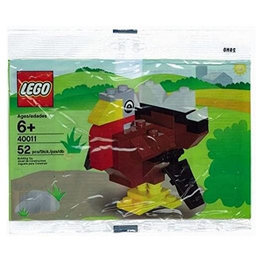 LEGO Seasonal Exclusive Mini Figure Set #40011 Turkey Bagged