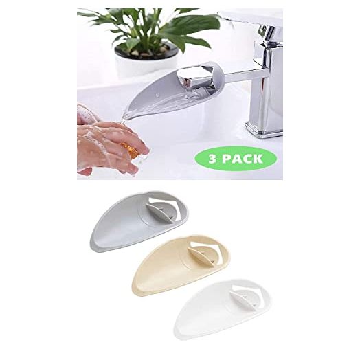 OGIFCHEN 3 Packs Children's Faucet Extension Faucet Baby Guide Sink Extender Long Water Hand Washing Device Water Diverter.