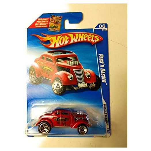 Hot Wheels 2010 Pass'N Gasser Muscle Mania 6/10 RED #104
