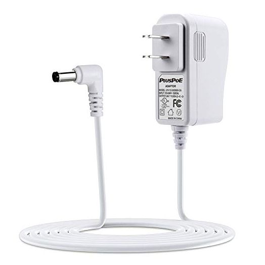 24V Power Cord Adapter, White