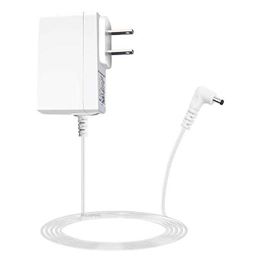 Power Cord for VTech DM221 DM221-2 DM223 DM251(Parent & Baby Units) Sound Audio Baby Monitor Charger Power Adapter UL Listed, More with DM111 DM112 DM222 DM271 (Parent Unit ONLY), DC 6.0V 6.6ft White