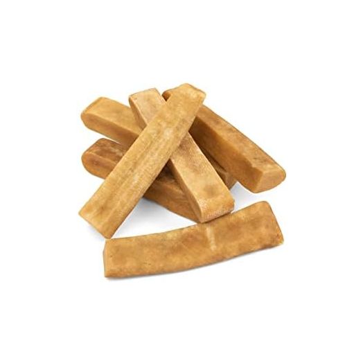 Premium Yak Cheese Dog Treats - Natural Yak Chews from Himalayan Mountains - Grain Free, Lactose Free - Easily Digestible, Promotes Oral Health (1 Lb. Bag)