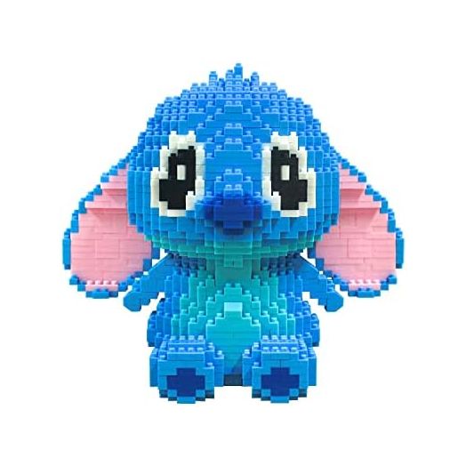 Building Bricks 1700+ Pieces Set - Classic Cartoon Characters Building Blocks - Mini Building Block for Boys Girls & Adults (Blue)