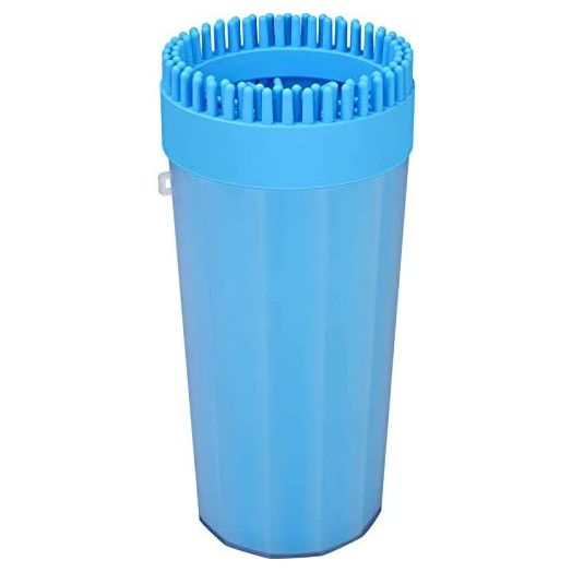 Large Dog Cleaner Upgrade 2 in 1 Big Dog Paw Cleaner Dog Brush Dog Grooming Dog Cleaning Paw Cleaner for Dog Cat