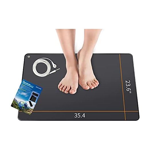 NIULAFR Grounding Mat with 15ft Straight Cord (35.4inch x 23.6 inch)
