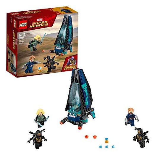 LEGO 76101 Marvel Avengers Infinity War Outrider Dropship Attack Playset