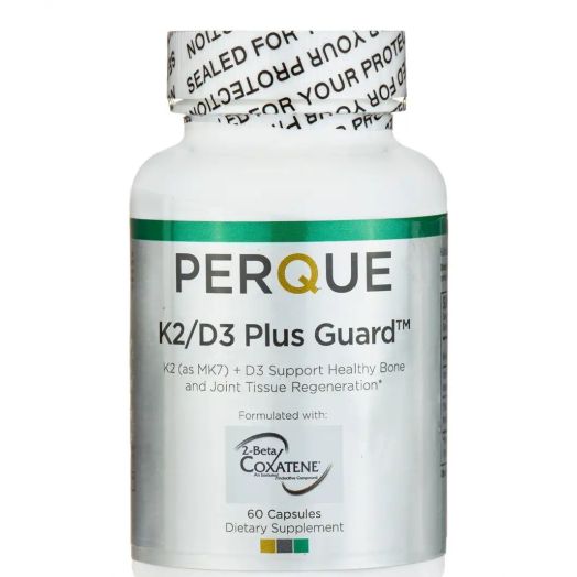 Perque K2/D3 Plus Guard - 60 Capsules
