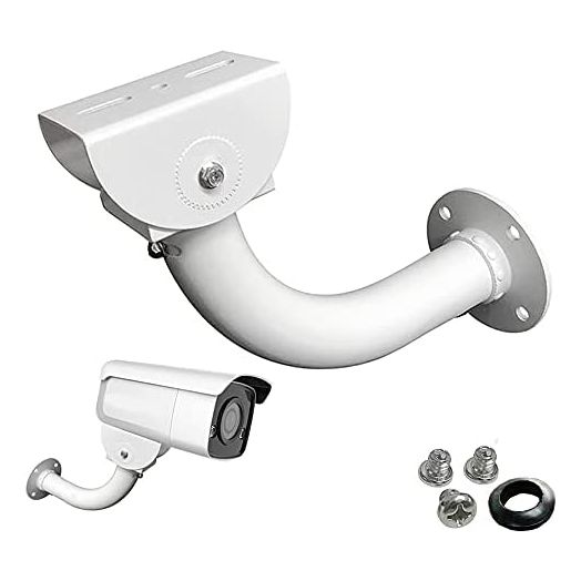 USIDAER Surveillance Security Camera Mount Bracket, Adjustable Universal Camera Wall Mounting Bracket for CCTV Security Cameras/IP Cameras/Dome Camera with J Shape Mount (1 Pack)