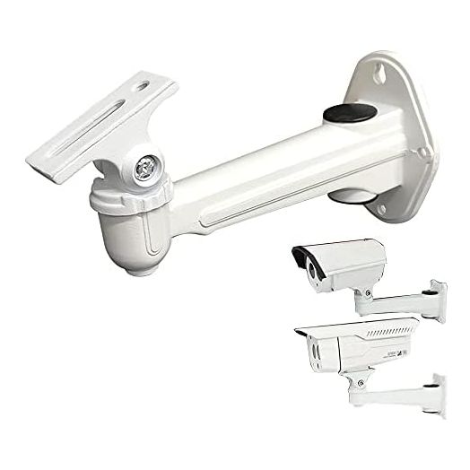 USIDAE Universal CCTV Security Camera Mounting, IP Camera Bracket, Aluminum Alloy Indoor Outdoor Wall Ceiling Mount Holder Stand Monitor Rotary Bracket (1 Set) (1 Pack)