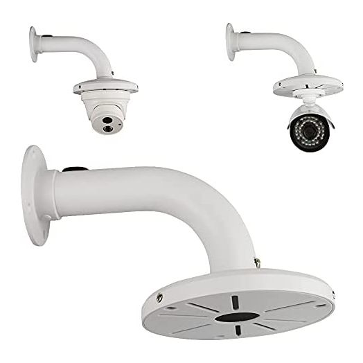 compcctv Security Camera Mount Bracket, Dome Camera Mount Universal Camera Wall Mounting Bracket for CCTV Security Camera/IP Camera