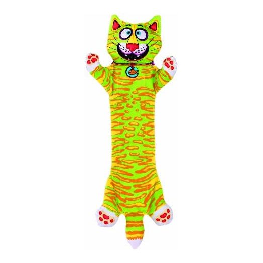 Bamboo Pet DAM660344 Fat Cat Strapping Flip-Flop Yankers Pet Toy,Assorted colors