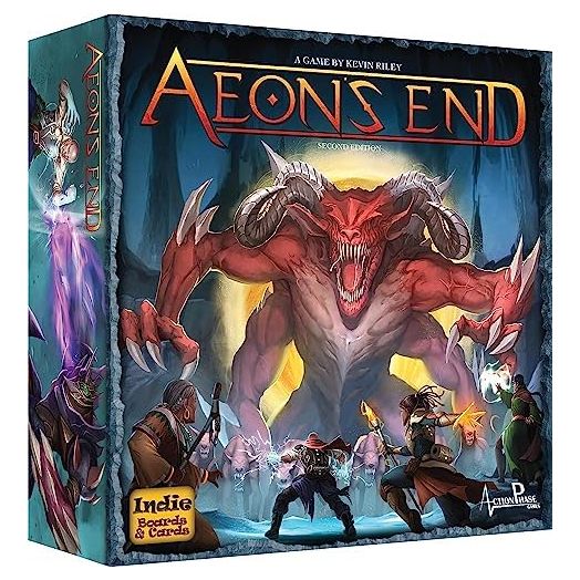 Aeon's End 2e - Cooperative Deck Building Card Game for Game Night, 1 – 4 Players Teens, 14+ and Adults - Science Fiction & Fantasy Strategy Board Game - 60 Min Play Time - Indie Boards and Cards