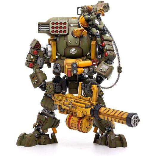 JOYTOY 1/25 Iron Wrecker mech and Pilot Figure Collection Model Dark Source Toys (Rain Forest Mecha)