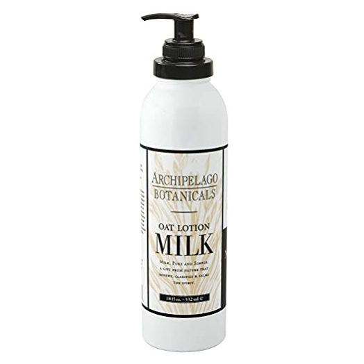 Archipelago Botanicals Oat Milk Lotion. Nurturing and Soothing Daily Body Lotion. Free From Parabens, Phthalates and GMOs (18 oz)