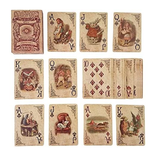 ASVP Shop Alice In Wonderland Playing Cards, Full Set is