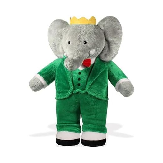 YOTTOY Classics Collection | Classic Standing Babar Soft Stuffed Animal Plush- 13