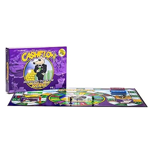 Rich Dad CASHFLOW Board Game (New Edition) with Exclusive Bonus Strategy Guide (PDF Delivered Via Email)