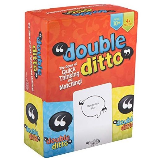 Double Ditto - A Hilarious Family Party Guessing Board Game - Games for Kids Ages 8-12, Teens, & Adults - 4-10 Players or More - Family Games for Game Night - Family Games for Kids and Adults