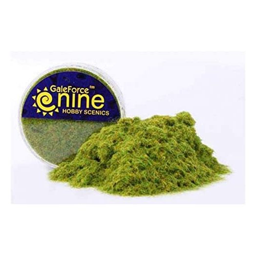 Gale Force Nine, Hobby Round: Green Static Grass, FWGFS001
