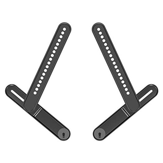 Sanus Soundbar Mount for Most Soundbars up to 15 lbs - Features Simple Install and Tool-Free Adjustments - Compatible with Most TVs and Mounts - SOA-SBM1