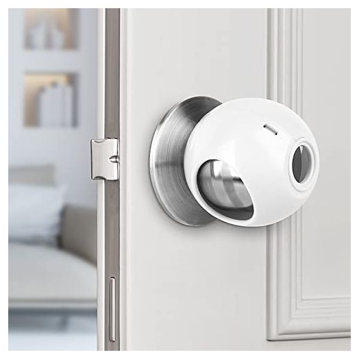 Door Knob Child Proof Universal Size 2.7" Diameter Baby Door Knob Safety Cover for Kids Easy Grip Baby Proof Door Knob Covers Hard for Toddlers to Open Child Safety Door Knob Covers (4 Pack)