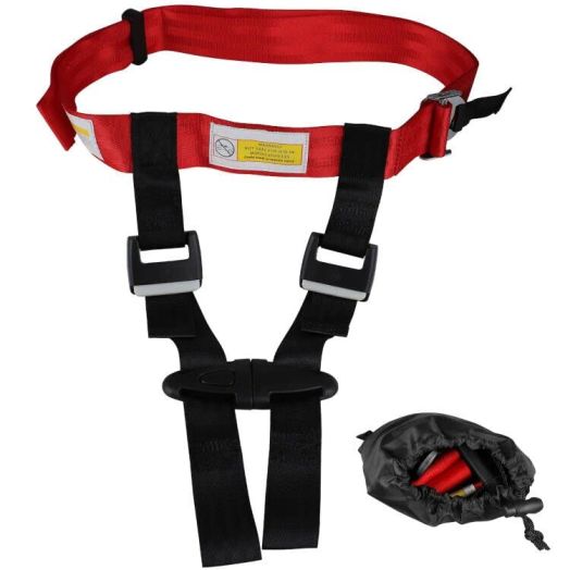Child Airplane Safety Travel Harness Kids Travel Accessories for Airplane Safety Restraint System for Aviation Travel Use Airplane Travel Essentials for Kids